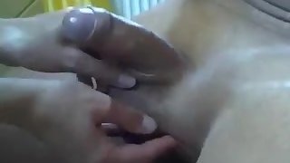 Sexy handjob with ball massage and happy ending