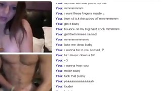 Horny girl moaning in omegle